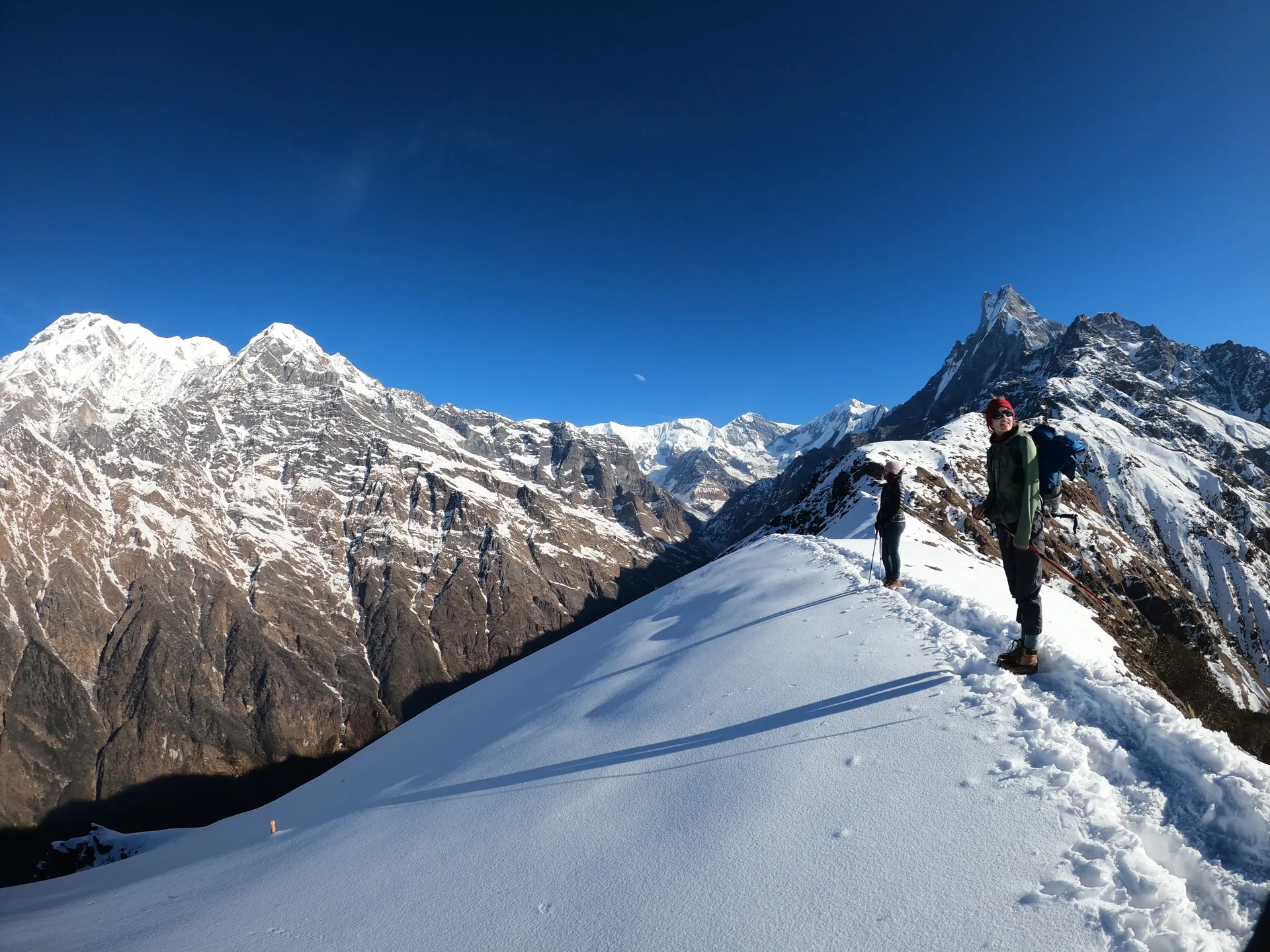 Mardi Himal Trek :: on the way to upper view point.